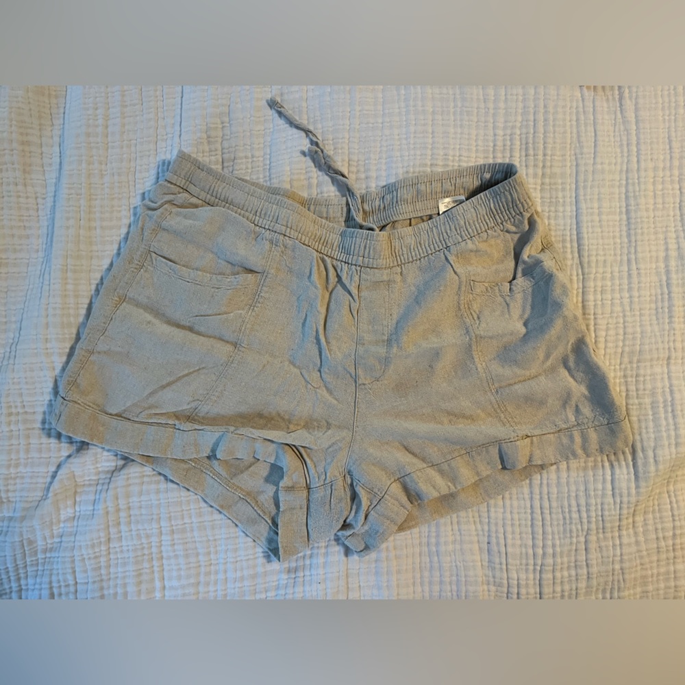 Old Navy Linen Shorts High Rise